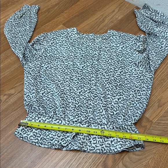 Vintage 1980/1990’s Lloyd Williams long sleeve white and black blouse. Size 12. - Picture 14 of 17